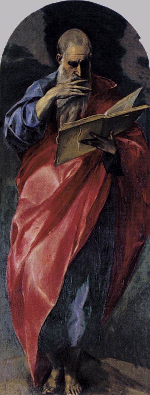John the Evangelist, 1577, El Greco
