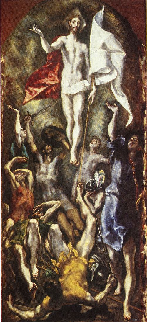 The Resurrection, 1597, El Greco