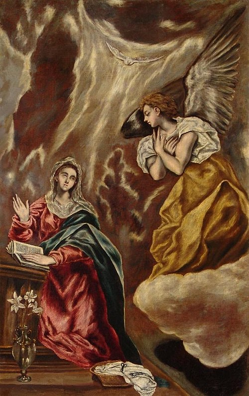 Annunciation, 1602, Le Greco