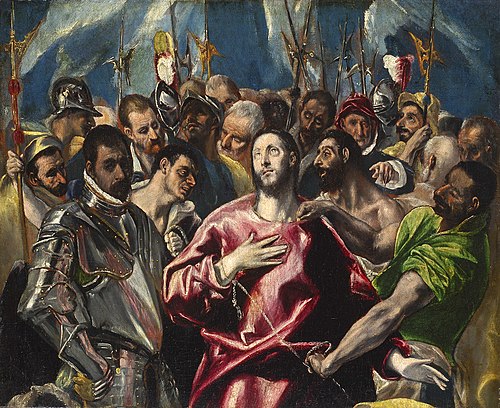 Le Partage de la tunique du Christ, 1583, Le Greco
