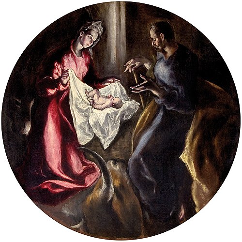Nativity, 1597, El Greco