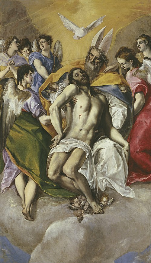 The Holy Trinity, 1577, El Greco