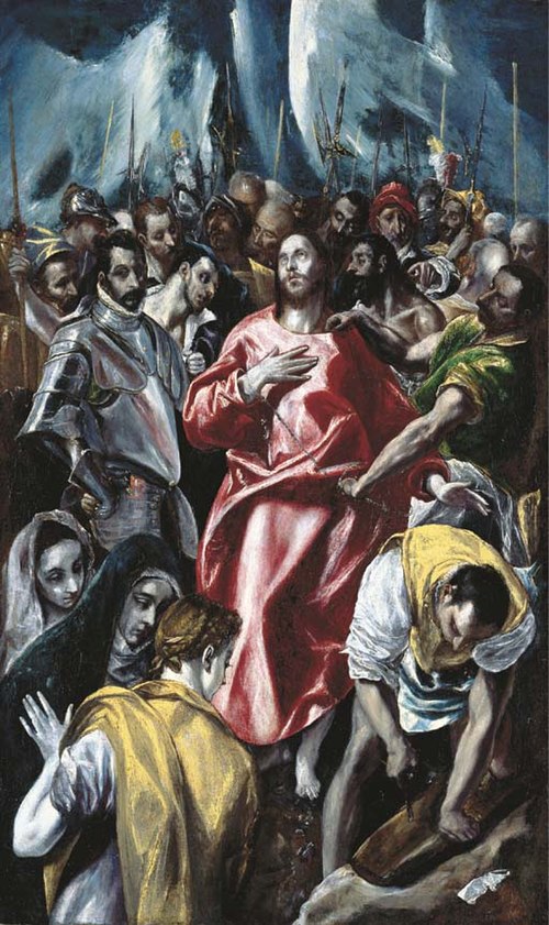 The Disrobing of Christ, 1580, El Greco