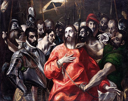 The Disrobing of Christ, 1600, El Greco