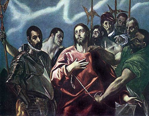 The Disrobing of Christ, 1600, El Greco