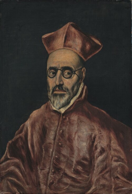 Portrait de Cardinal Don Fernando Niño de Guevara, 1600, Le Greco