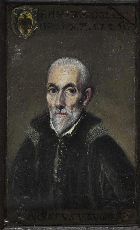 Portrait of Francisco de Pisa, 1610, El Greco