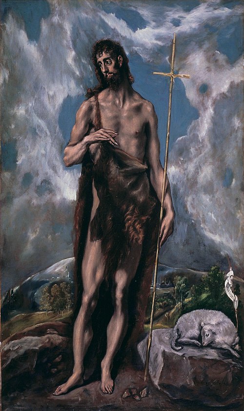 Saint Jean Baptiste, 1600, Le Greco