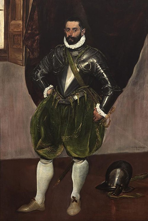 Portrait de Vincenzo Anastagi, 1575, Le Greco