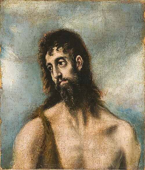 St John the Baptist, 1610, El Greco