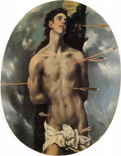 Saint Sebastian, 1602, El Greco