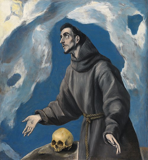 Saint Francis Receiving the Stigmata, 1592, El Greco