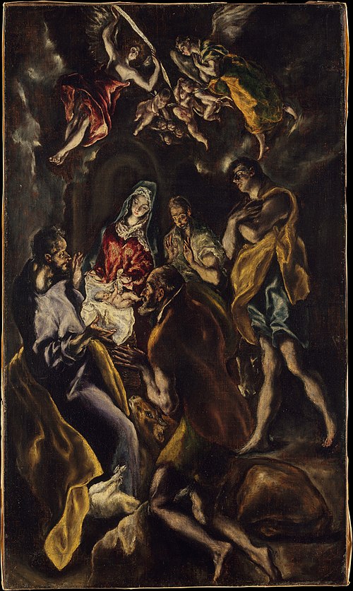 The Adoration of the Shepherds, 1613, El Greco