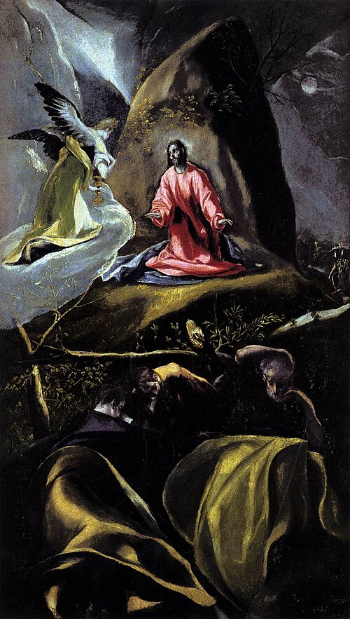 L'Agonie dans le jardin des oliviers., 1603, Le Greco