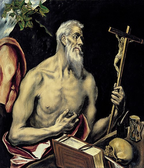 Saint Jerome, 1607, Le Greco