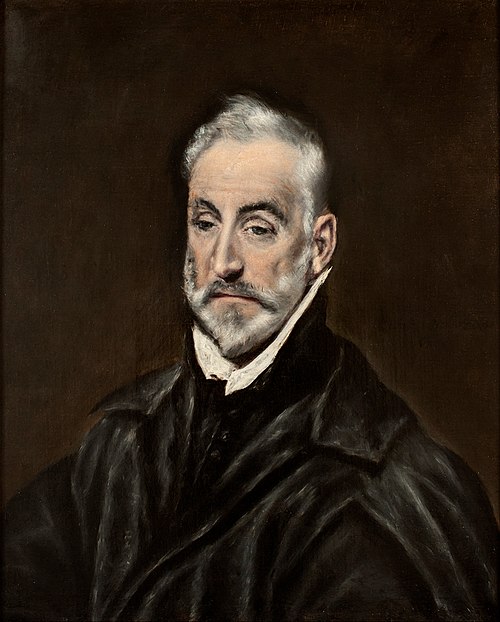 Portrait de Antonio Covarrubias, 1598, Le Greco