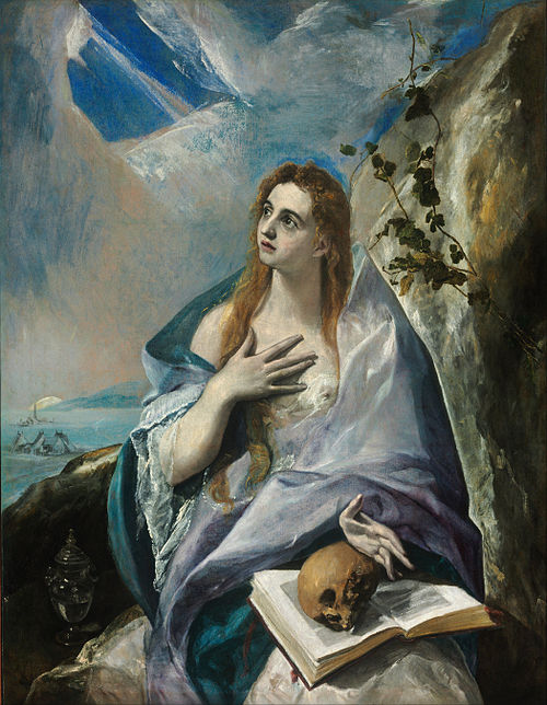 The Penitent Mary Magdalene, 1570, El Greco