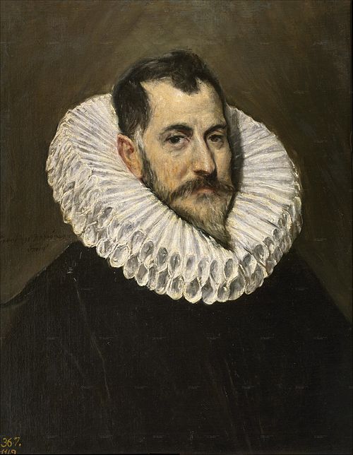 Retrato de un caballero desconocido, 1600, El Greco