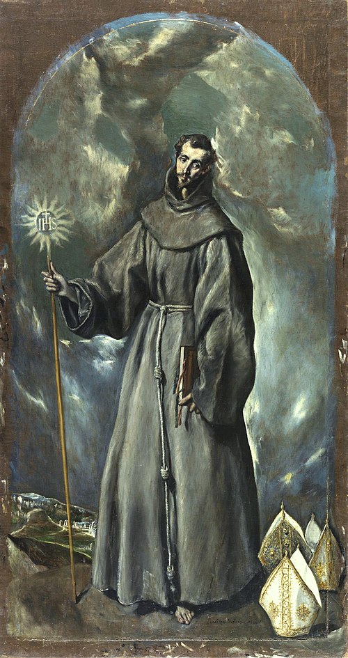 Saint Bernardin de Sienne, 1603, Le Greco
