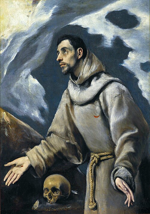 The Ecstasy of Saint Francis of Assisi, 1575, El Greco