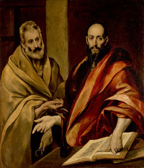 Saints Peter and Paul, 1587, El Greco