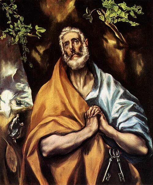 The Tears of Saint Peter, 1607, Le Greco