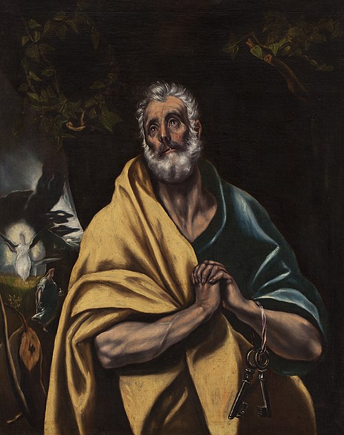 Les Larmes de saint Pierre, 1605, Le Greco