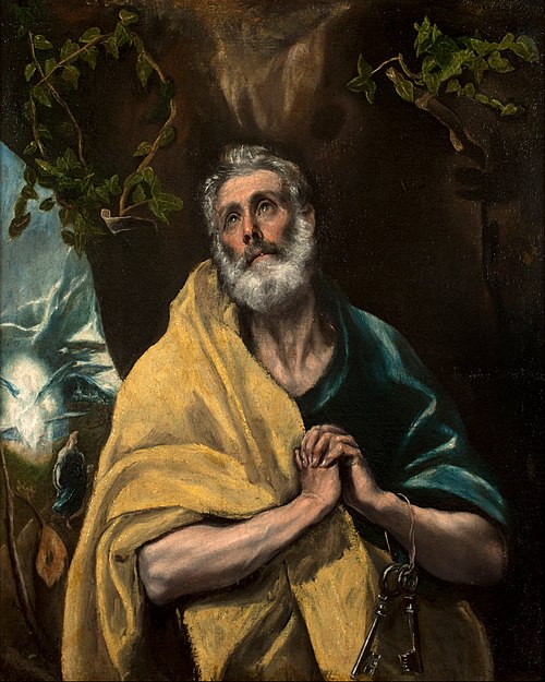 Tears of Saint Peter, 1592, Le Greco