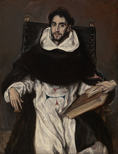 Fray Hortensio Félix Paravicino, 1609, El Greco