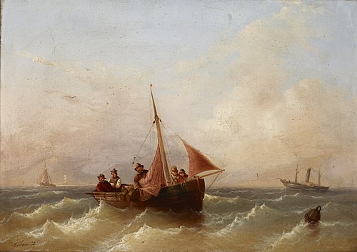 Sea Landscape, , Eduard Schmidt