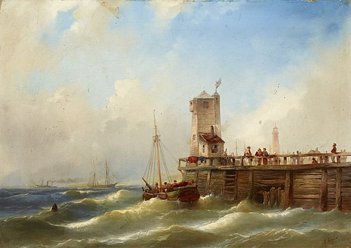 Sea Landscape, , Eduard Schmidt