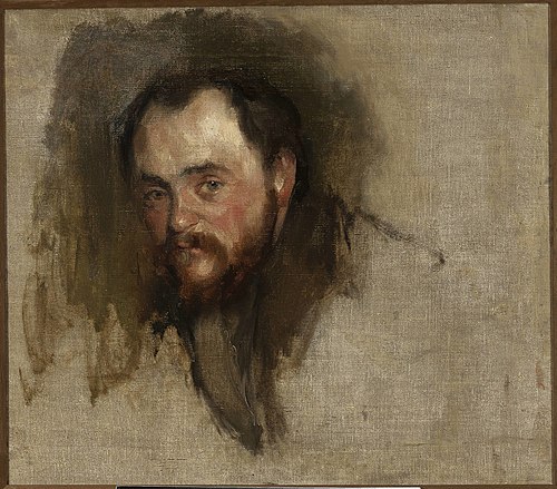 Portrait of Benedykt Kubicki, 1899, Konrad Krzyżanowski