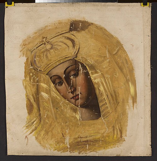 Head of Our Lady of the Gate of Dawn, 1907, Konrad Krzyżanowski
