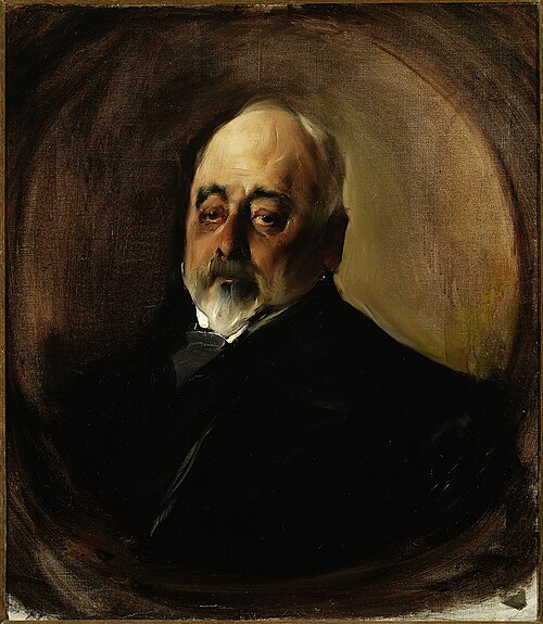 Portrait of Stanisław Kierbedź, 1907, Konrad Krzyżanowski