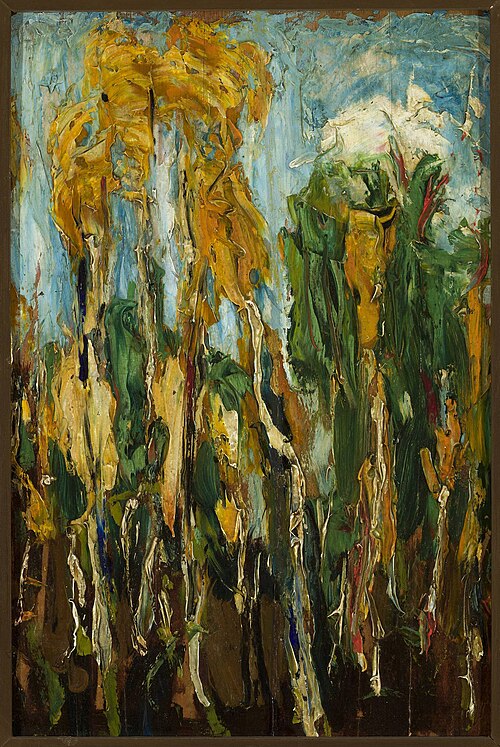 Birch trees, 1908, Konrad Krzyżanowski