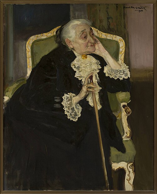 Portrait of Mrs. Makowska, 1914, Konrad Krzyżanowski