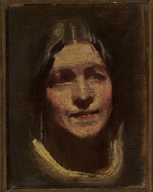 Portrait of Ms. Lauter, 1921, Konrad Krzyżanowski