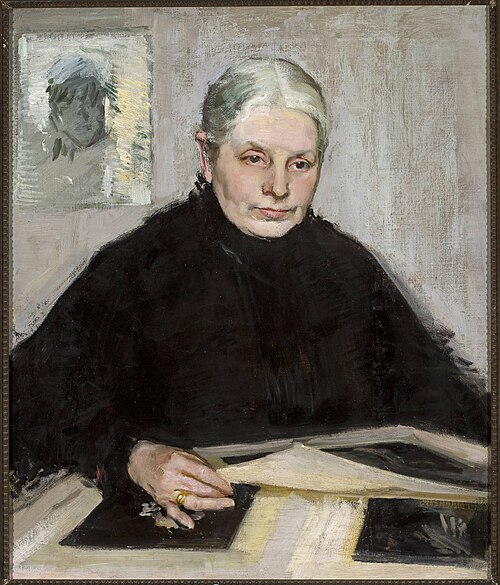 Portrait of Emilia Mirecka, 1919, Konrad Krzyżanowski