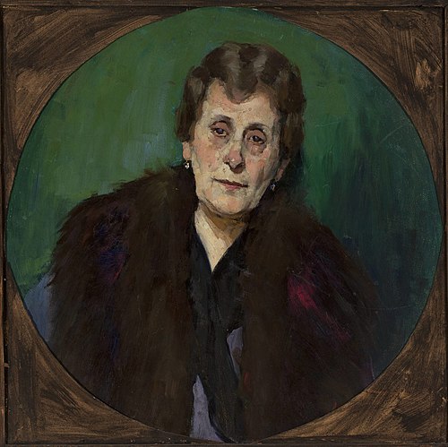 Portrait of Mrs. M.G., 1920, Konrad Krzyżanowski