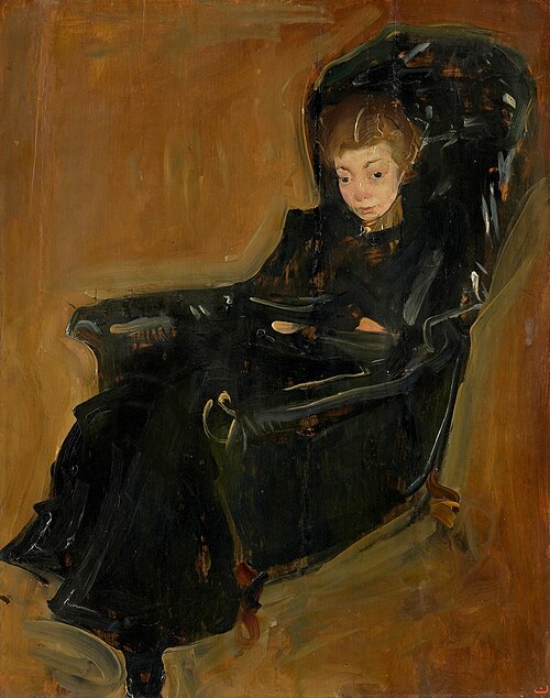 Studium do portretu żony, 1905, Konrad Krzyżanowski