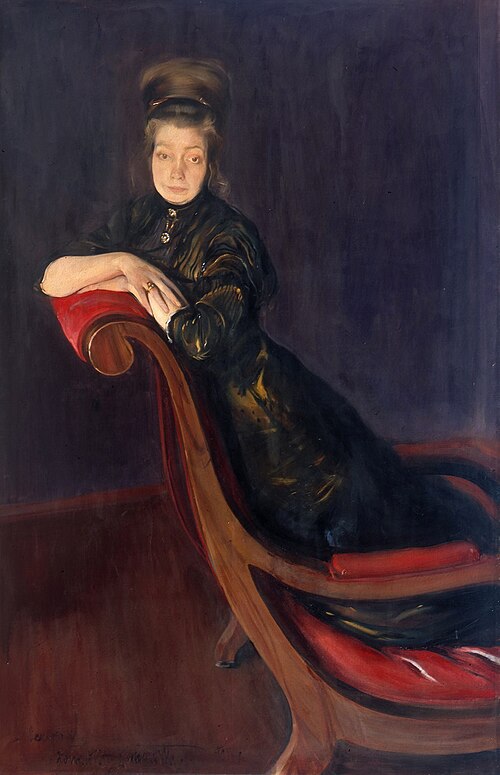 Portret żony artysty, 1911, Konrad Krzyżanowski