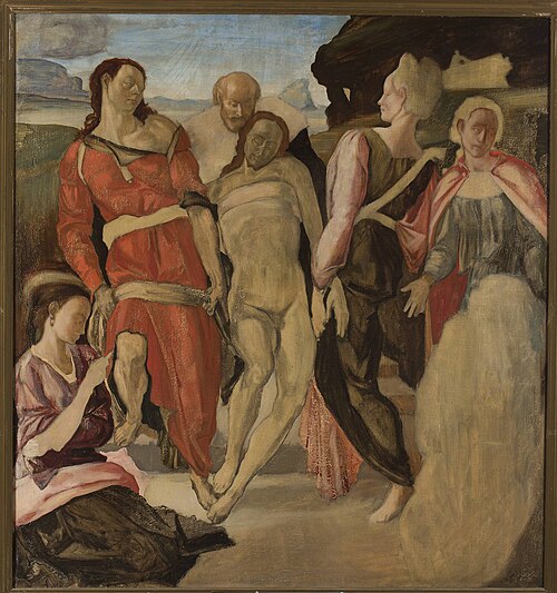 The Entombment, 1912, Konrad Krzyżanowski