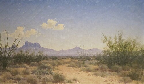 Sunland Landscape, 1923, Audley Dean Nicols