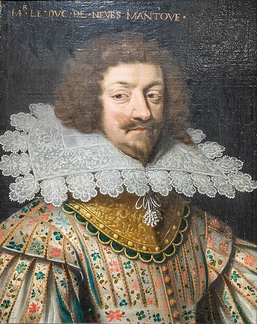 Portrait de Charles de Gonzague, 1601, Daniel Dumonstier