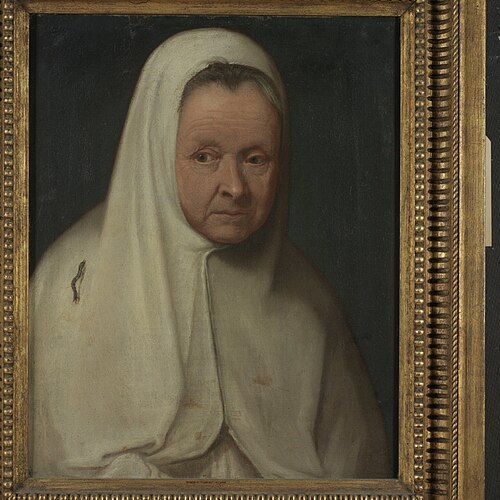 Portrait of an Old Woman, 1630, Daniel Dumonstier
