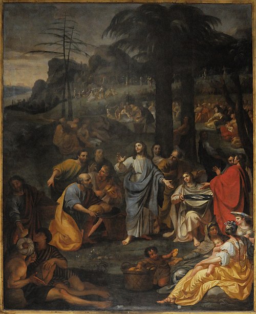 la Multiplication des pains, 1664, Daniel Hallé