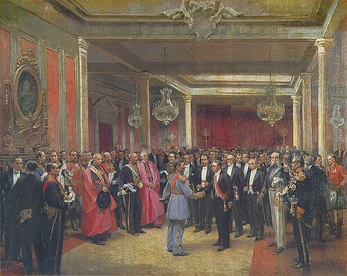 Saludo al presidente, 1921, Daniel Hernández