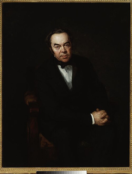 Portrait of Paweł Rodakowski, artist’s father, 1850, Henryk Rodakowski