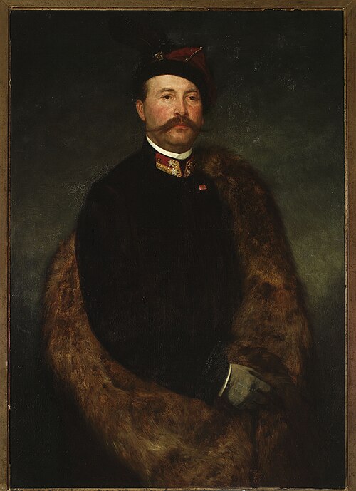 Portrait of Maksymilian Rodakowski, artist’s brother, 1863, Henryk Rodakowski