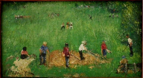 Golf at Van Courtland Park, 1947, Samuel Rothbort